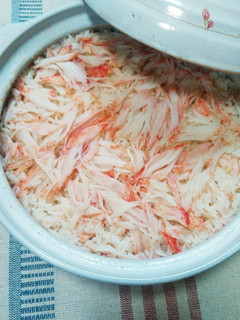 簡単♪カニかまの炊き込みご飯-レシピのメイン写真