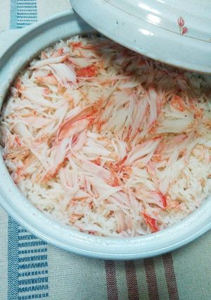 簡単♪カニかまの炊き込みご飯-レシピのメイン写真