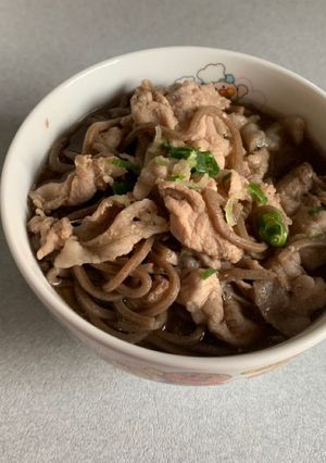 簡単美味しい豚肉そば-レシピのメイン写真