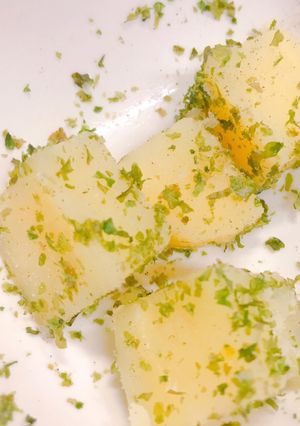 レンチンで簡単！間違えた！青のり粉ふき芋-レシピのメイン写真