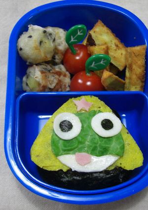 ケロロ弁当-レシピのメイン写真