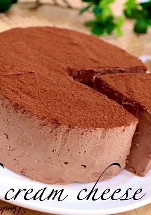 材料3つ生チョコチーズケーキ-レシピのメイン写真
