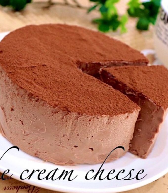 材料3つ生チョコチーズケーキ-レシピのメイン写真