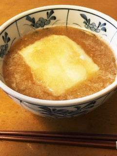 餅の大根すり流し-レシピのメイン写真