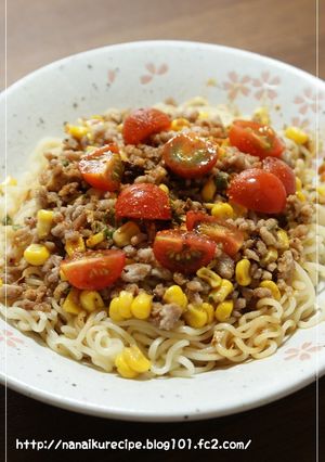 冷やしピリ辛味噌あえ麺-レシピのメイン写真