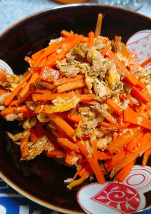 ＊ツナ缶deにんじんシリシリ＊-レシピのメイン写真
