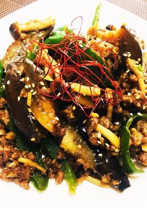 濃口ごま油香る茄子麻婆-レシピのメイン写真