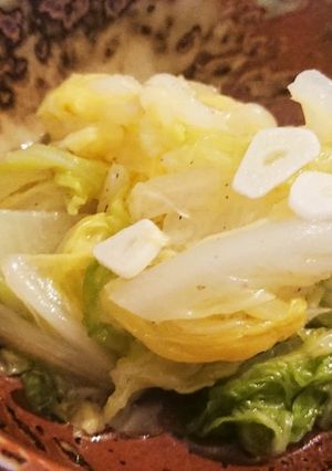 白菜の酒蒸し-レシピのメイン写真