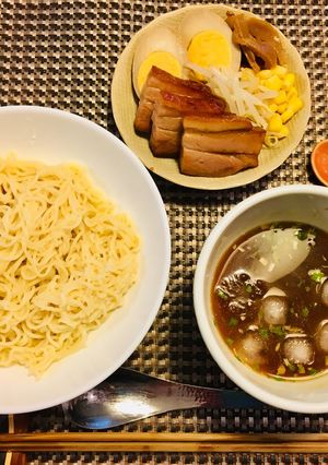 花椒香る！具沢山の冷やし味噌つけ麺-レシピのメイン写真