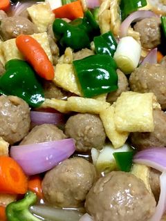 ミートボールの甘酢あん-レシピのメイン写真