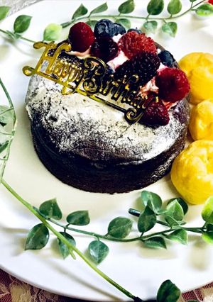 チョコレートケーキ-レシピのメイン写真