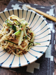 切り干し大根のツナ塩こんおかか-レシピのメイン写真