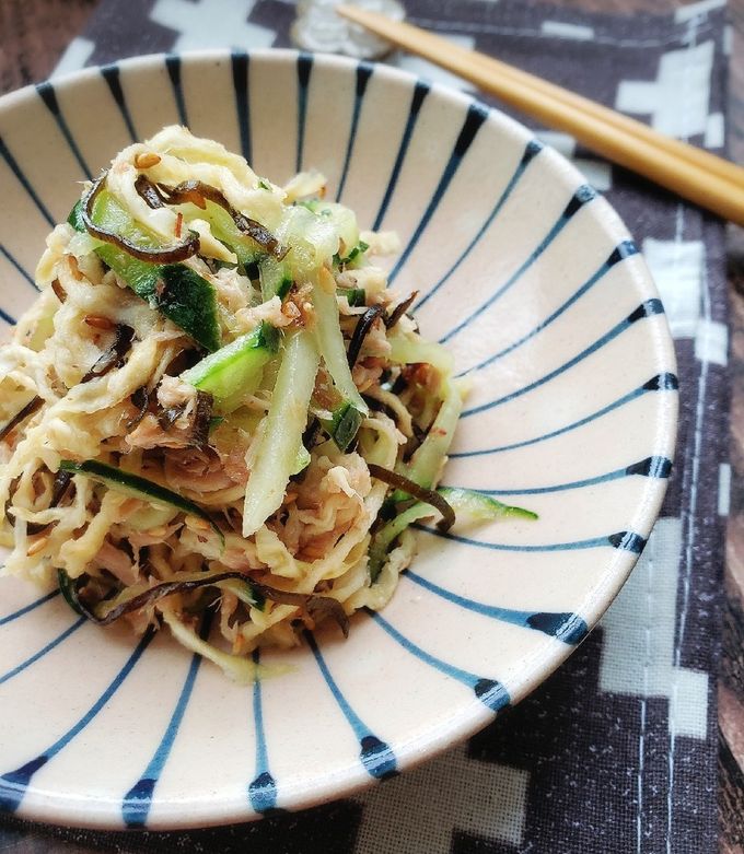 切り干し大根のツナ塩こんおかか-レシピのメイン写真