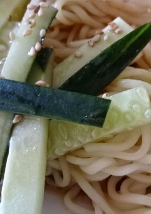 ストックで冷やしラーメン-レシピのメイン写真