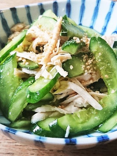 キュウリと 蒸し?鶏の中華サラダ-レシピのメイン写真