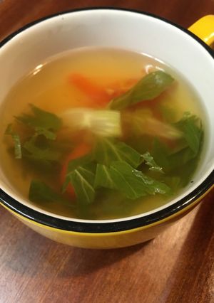 セロリコンソメスープ-レシピのメイン写真