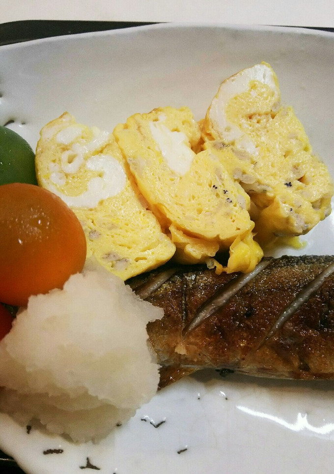 白だし しらす だし巻き玉子-レシピのメイン写真