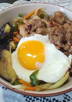 ☆野菜とお肉のスタミナ丼☆-レシピのメイン写真