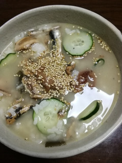 鰯の梅煮と白味噌の冷や汁-レシピのメイン写真