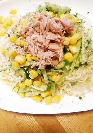 冷やし塩らーめん-レシピのメイン写真