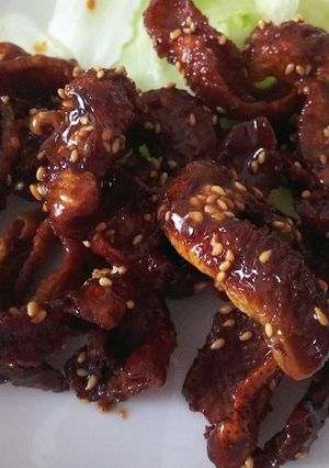 鶏皮の唐揚げ-レシピのメイン写真