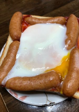 マヨネーズ嫌いの人の卵トースト-レシピのメイン写真