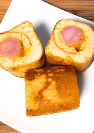 簡単♪低糖質・小麦不使用アメリカンドッグ-レシピのメイン写真