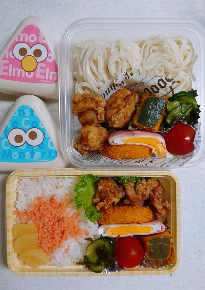 ☆高校生娘と私のお弁当☆75-レシピのメイン写真