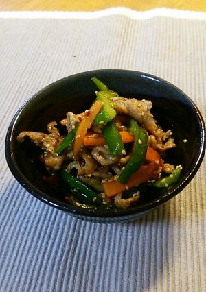 豚肉とピーマン人参のきんぴら☆-レシピのメイン写真