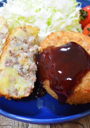ホクホク甘〜い！コロッケ-レシピのメイン写真