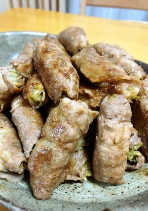 豚肉のレタス巻き レタス一玉大量消費-レシピのメイン写真