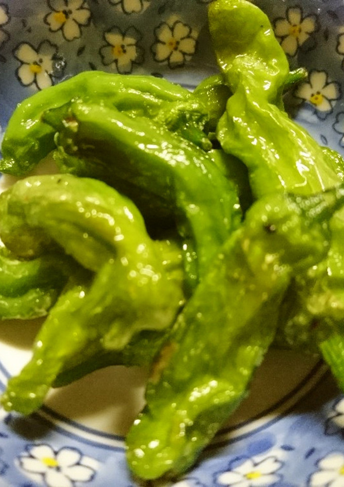 夏に食べたい！ししとうの素揚げ-レシピのメイン写真