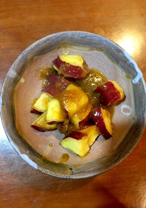さつまいもの梅ジャム煮-レシピのメイン写真