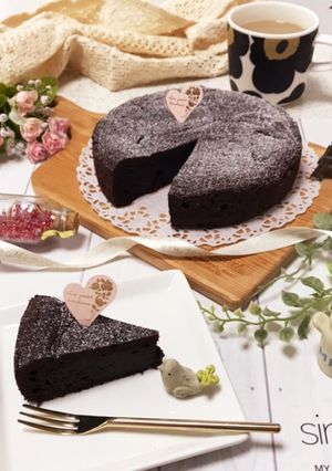 シンプルガトーショコラ♡-レシピのメイン写真