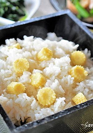 フレッシュヤングコーンご飯♪-レシピのメイン写真