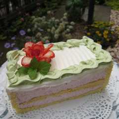 รูปของ 母の日に☆苺ムースケーキ