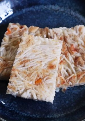 離乳食に【素麺チヂミ】混ぜて焼くだけ-レシピのメイン写真
