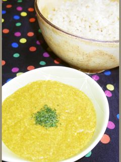 カレー伝導師!しるびー家のカレーとろろ汁-レシピのメイン写真