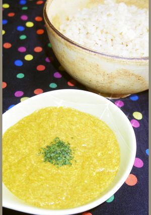カレー伝導師！しるびー家のカレーとろろ汁-レシピのメイン写真