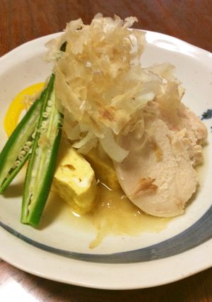 鮭だしサラダチキン-レシピのメイン写真
