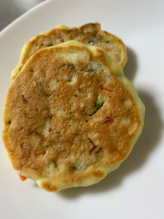 子供が喜ぶ!惣菜ホットケーキ!-レシピのメイン写真