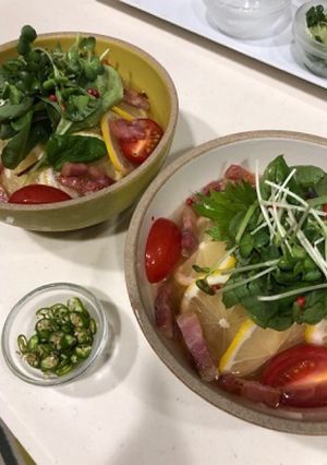 パンチェッタとレモンの冷製パスタ-レシピのメイン写真