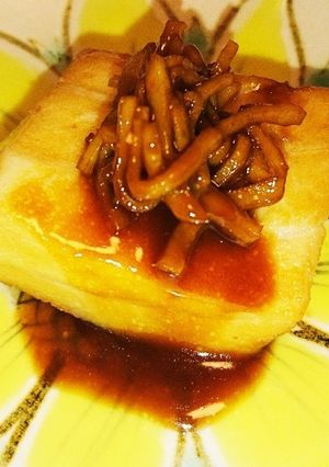 あぶらぼうず、煮付けました。-レシピのメイン写真