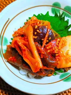 まぐろキムチ丼-レシピのメイン写真
