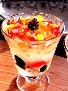 パーティ料理♪野菜コンソメスープジュレ♡-レシピのメイン写真