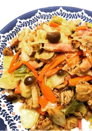 ベビーホタテと柔らか野菜のバター醤油焼き-レシピのメイン写真