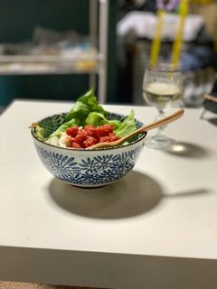 簡単!ゆで鶏肉のトマトチリソース丼♪-レシピのメイン写真