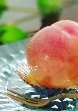 綺麗になれちゃう『丸ごと桃のケーキ』-レシピのメイン写真