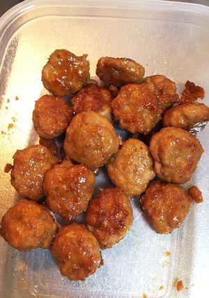 楽々♪ミートボール〜照り焼きソース味〜-レシピのメイン写真