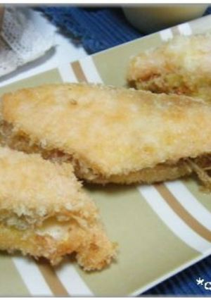 サーモンの胡麻チーズはさみ揚げ-レシピのメイン写真
